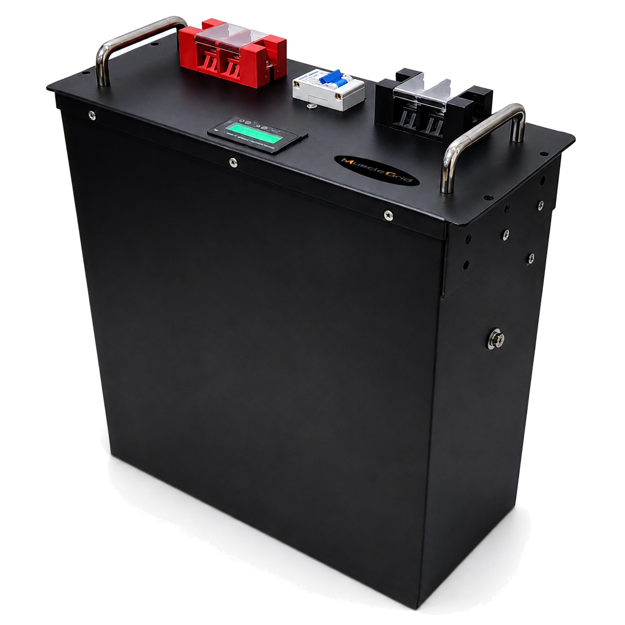 MG Prime 51.2V 120Ah LiFePO4 Battery | Bluetooth + Charge % Display | Passive-Balancer BMS | A+ Grade Laser-Welded Cells