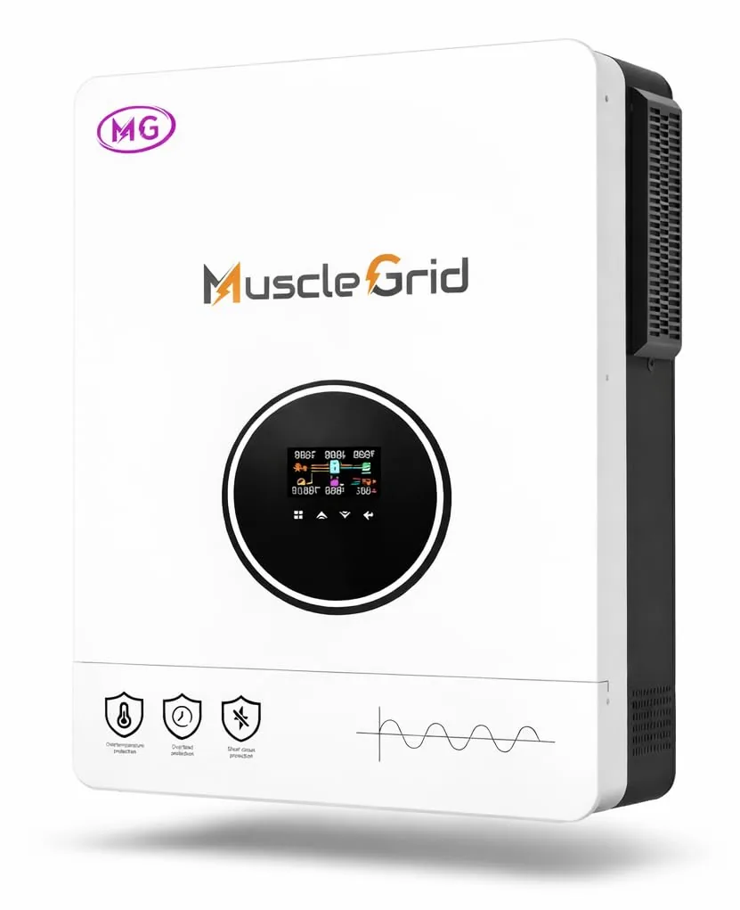 MuscleGrid 4.2 kW True Hybrid Solar Inverter — MPPT, Pure Sine Wave