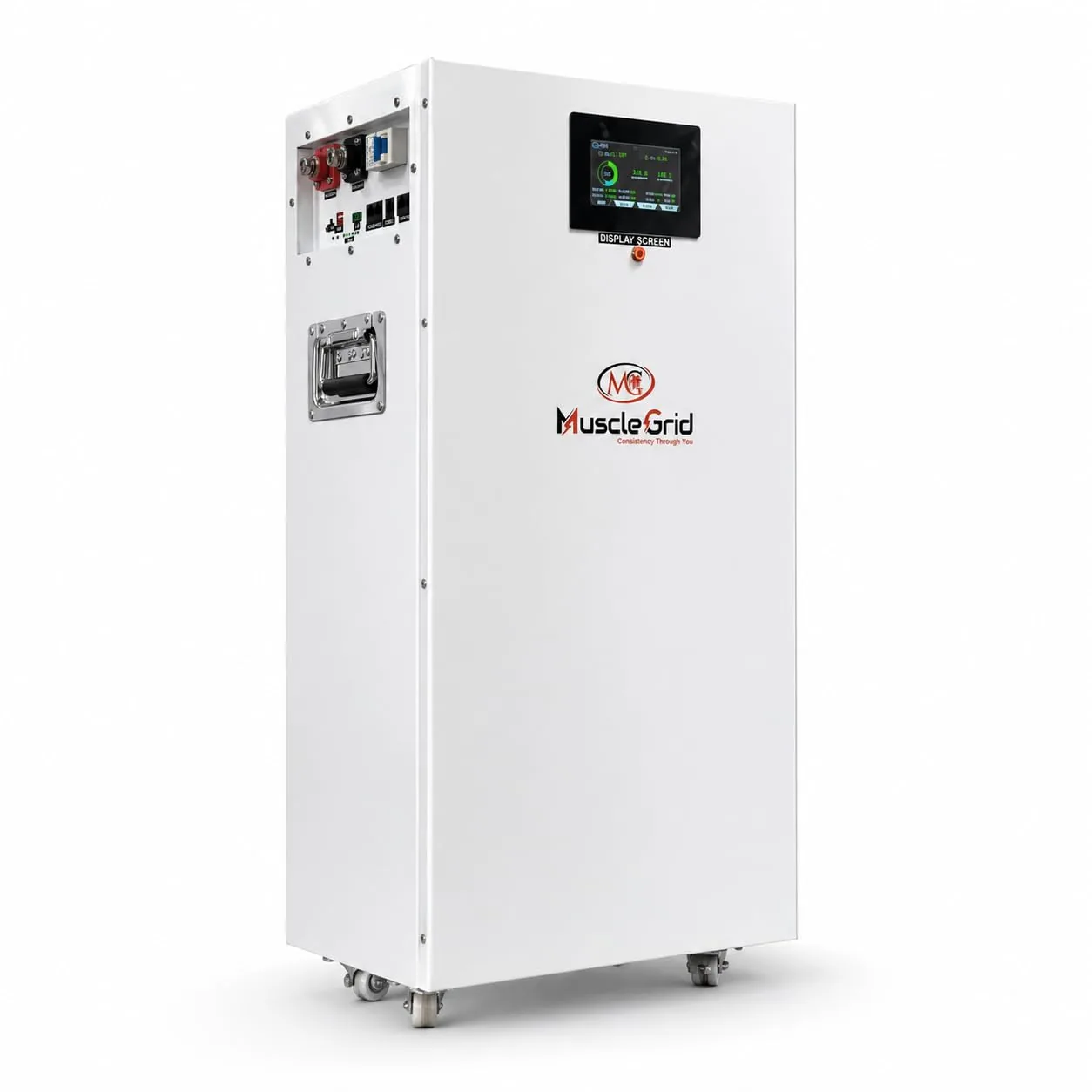 MuscleGrid 51.2V 314Ah LiFePO4 Battery — 16.1 kWh Home Energy Storage